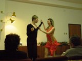 Tane�n� vyst�penie �lenov tane�no-�portov�ho klubu JUNILEV z Lev�c 
