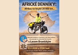 Afrikou na bicykli s Lacom Branickým