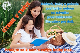 ČÍTANIE V TRÁVE
