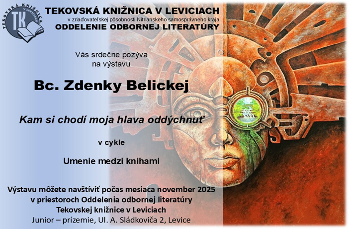 Umenie medzi knihami so Zdenkou Belickou.