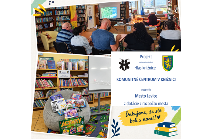 Komunitné centrum v knižnici