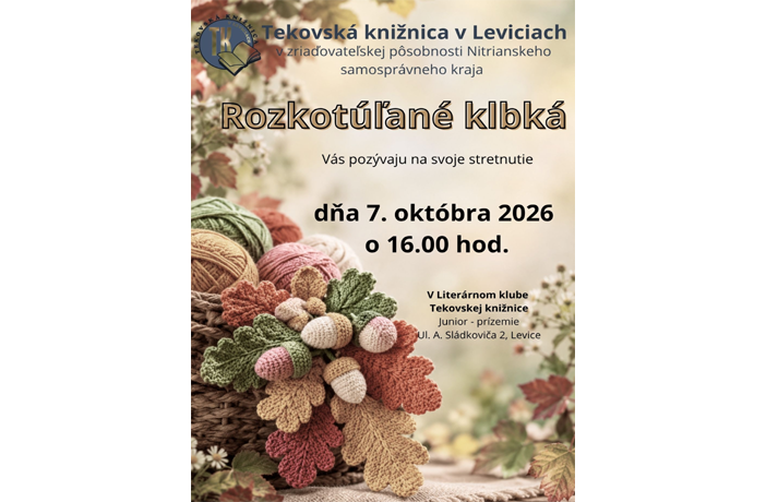 ROZKOTÚĽANÉ KLBKÁ