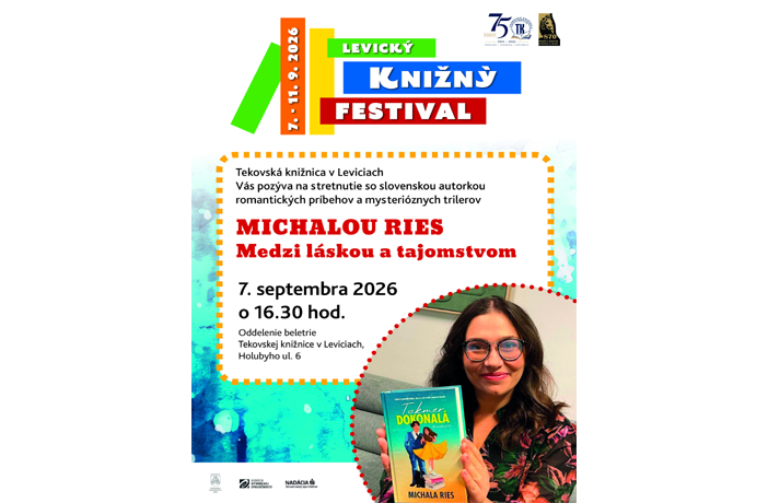 Stretnutie so slovenskou autorkou Michalou Ries.