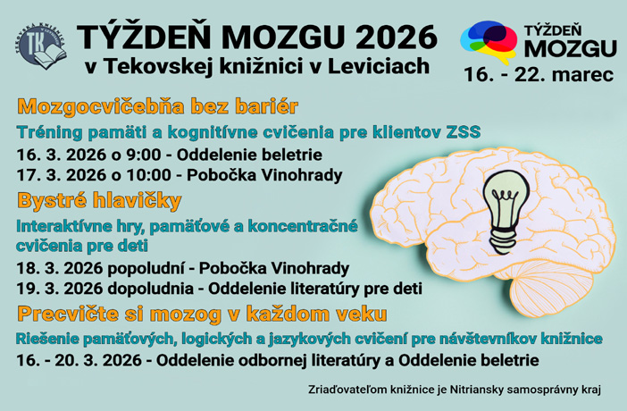 TÝŽDEŇ MOZGU 2026