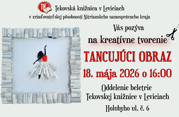 TANCUJÚCI OBRAZ - kreatívne tvorenie